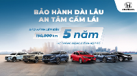 Honda Việt Nam tri ân khách hàng sở hữu ô tô Honda với chương trình khuyến mại gia hạn thêm 2 năm bảo hành cho động cơ và hộp số